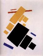 Kasimir Malevich The Plane is flight oil on canvas